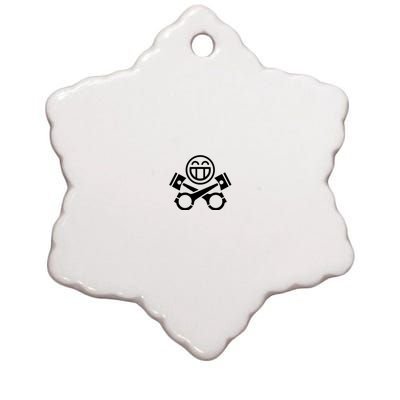 Car Lover Pocket Logo Ceramic Star Ornament