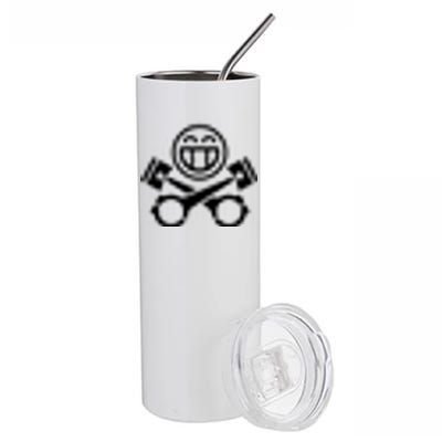 Car Lover Pocket Logo Stainless Steel Tumbler