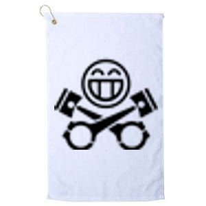 Car Lover Pocket Logo Platinum Collection Golf Towel