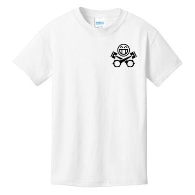 Car Lover Pocket Logo Kids T-Shirt