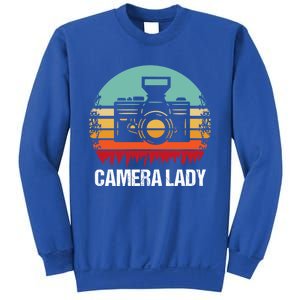 Camera Lady Photographer Gift Sweatshirt