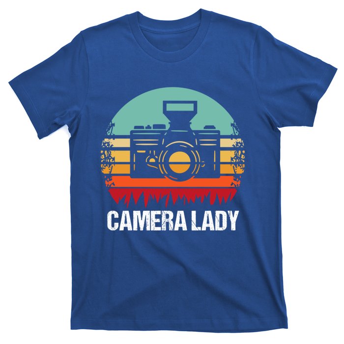 Camera Lady Photographer Gift T-Shirt