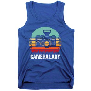 Camera Lady Photographer Gift Tank Top