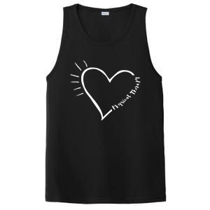 Cute Love Physical Therapy Therapist Shirts Gift For PT PosiCharge Competitor Tank