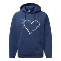 Cute Love Physical Therapy Therapist Shirts Gift For PT Performance Fleece Hoodie