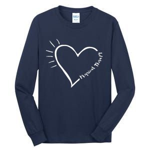 Cute Love Physical Therapy Therapist Shirts Gift For PT Tall Long Sleeve T-Shirt