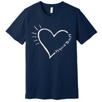 Cute Love Physical Therapy Therapist Shirts Gift For PT Premium T-Shirt