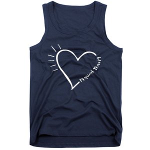 Cute Love Physical Therapy Therapist Shirts Gift For PT Tank Top