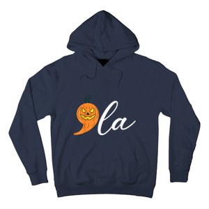 Comma +  La Pumpkin Kamala Harris Save Halloween 2024 Hoodie