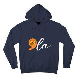 Comma +  La Pumpkin Kamala Harris Save Halloween 2024 Tall Hoodie