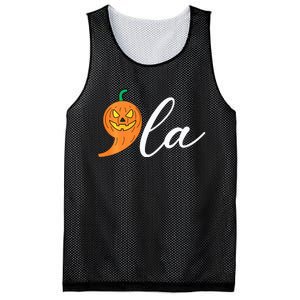 Comma +  La Pumpkin Kamala Harris Costume Halloween 2024 Mesh Reversible Basketball Jersey Tank