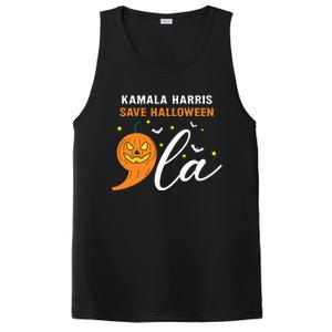 Comma +  La Pumpkin Kamala Harris Save Halloween 2024 PosiCharge Competitor Tank