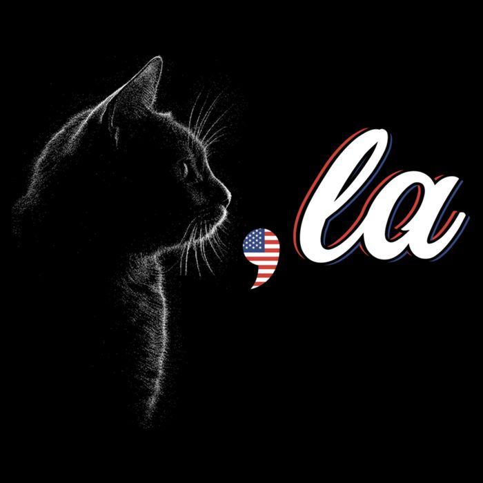 Comma La Patriot Cat Lover For Harris Walz 2024 Cool Gift Mug