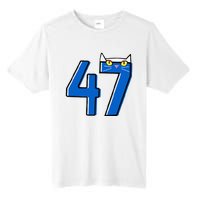 Cat Lettering Positive Funny Cat 47 Kalama Harris 2024 Tall Fusion ChromaSoft Performance T-Shirt