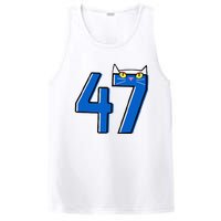 Cat Lettering Positive Funny Cat 47 Kalama Harris 2024 PosiCharge Competitor Tank