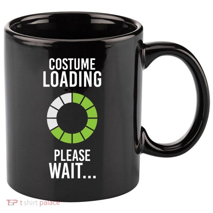 Costume Loading 11oz C Handle Ceramic Mug