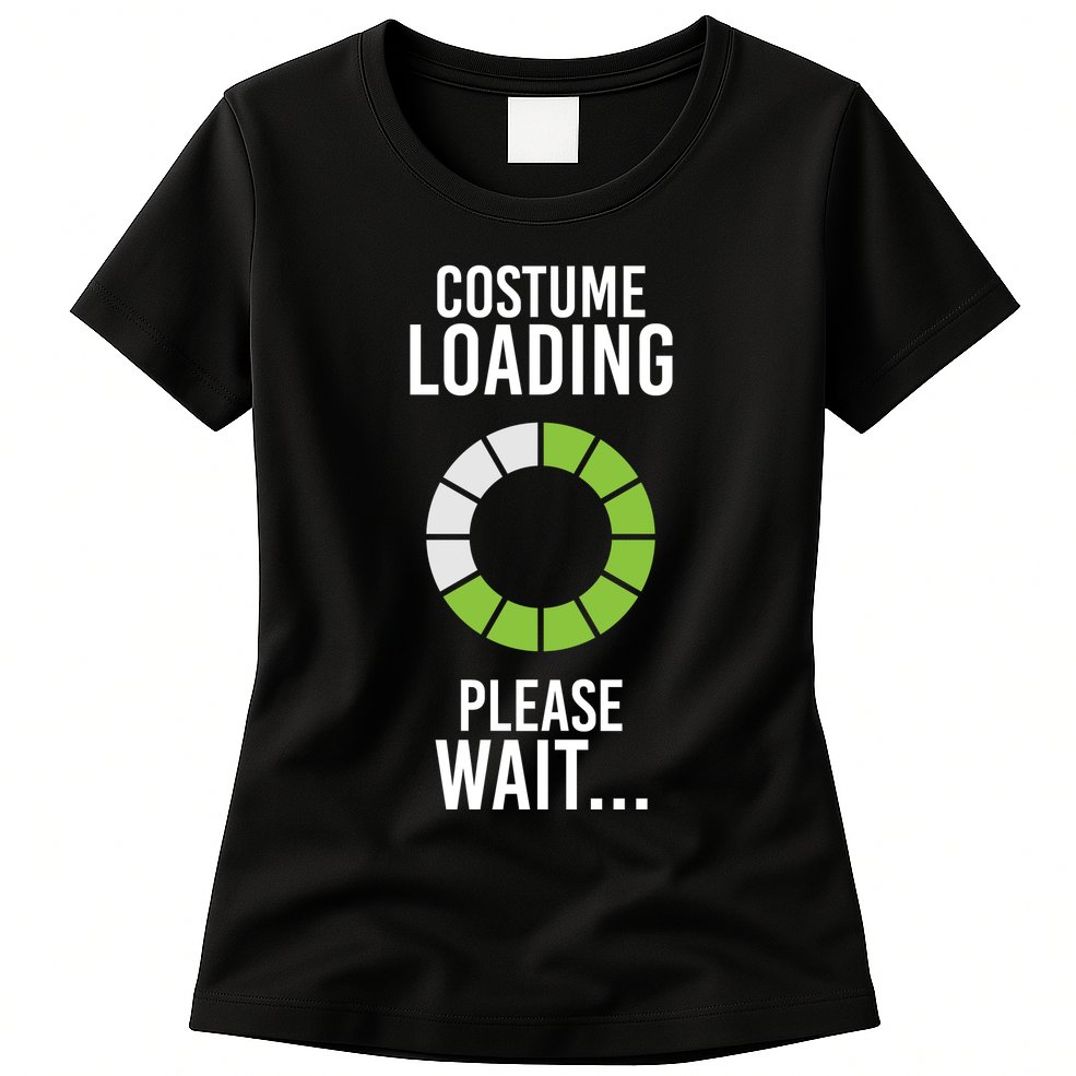 Costume Loading Womens T-Shirt