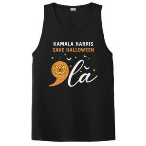 Comma + La Pumpkin Kamala Harris Save Halloween 2024 PosiCharge Competitor Tank