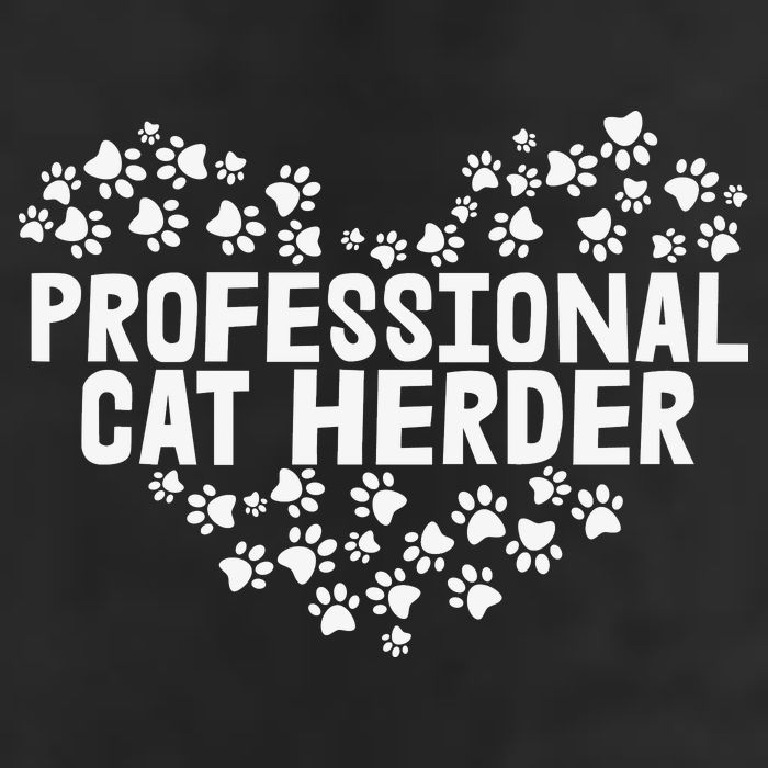 Cat Lover Professional Cat Herder Cat Day 15oz Campfire Ceramic Mug