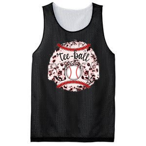 Cute Leopard Print Tee Ball Mom Mesh Reversible Basketball Jersey Tank