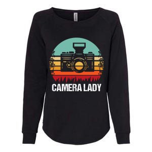 Camera Lady Photographer Gift Womens California Wash Sweatshirt