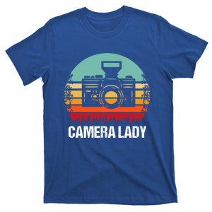 Camera Lady Photographer Gift T-Shirt