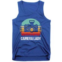 Camera Lady Photographer Gift Tank Top