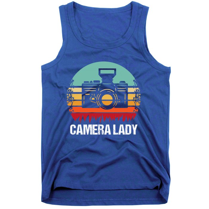 Camera Lady Photographer Gift Tank Top