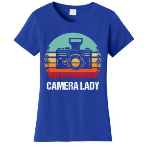 Camera Lady Photographer Gift Women's T-Shirt