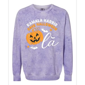 Comma La Pumpkin – Kamala Harris Save Halloween 2024 Colorblast Crewneck Sweatshirt