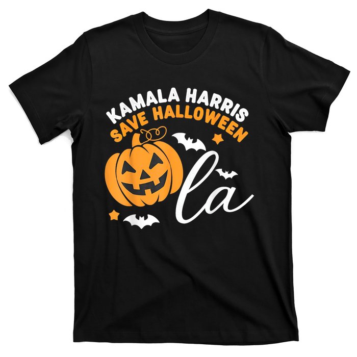 Comma La Pumpkin – Kamala Harris Save Halloween 2024 T-Shirt