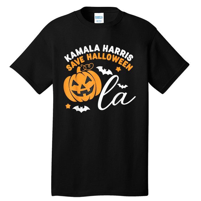 Comma La Pumpkin – Kamala Harris Save Halloween 2024 Tall T-Shirt