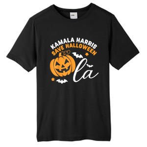 Comma La Pumpkin – Kamala Harris Save Halloween 2024 Tall Fusion ChromaSoft Performance T-Shirt