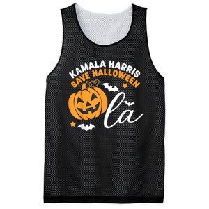 Comma La Pumpkin – Kamala Harris Save Halloween 2024 Mesh Reversible Basketball Jersey Tank