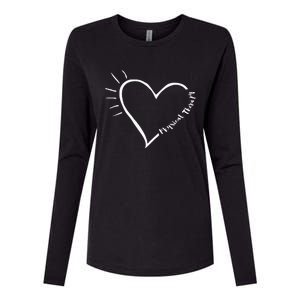 Cute Love Physical Therapy Therapist Gift for PT Womens Cotton Relaxed Long Sleeve T-Shirt