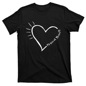 Cute Love Physical Therapy Therapist Gift for PT T-Shirt