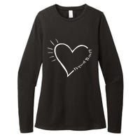 Cute Love Physical Therapy Therapist Gift for PT Womens CVC Long Sleeve Shirt