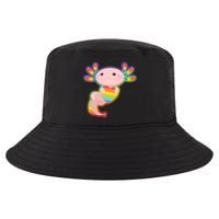 Cute LGBT Pride Axolotl Cool Comfort Performance Bucket Hat