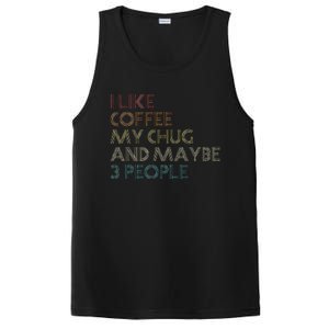 Chug Lover Quote Dog Owner Funny Coffee PosiCharge Competitor Tank