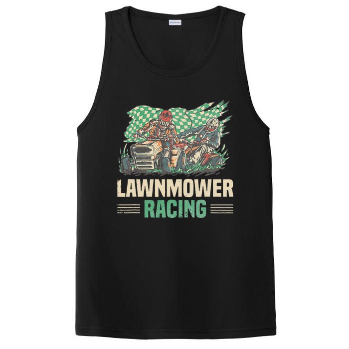 Cool Lawnmower Racing Slogan For Riding Mower PosiCharge Competitor Tank