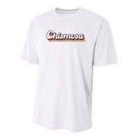 Chismosa Latina Retro Vintage Style Youth Performance Sprint T-Shirt