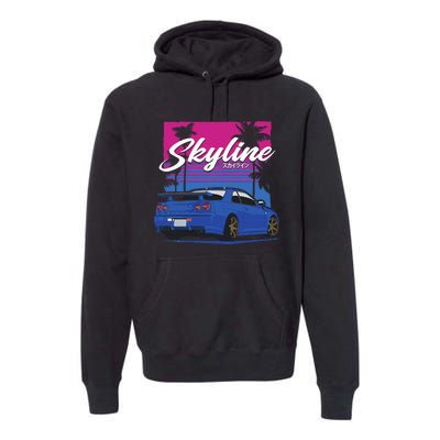 CLassic Legendary R34 JDM Premium Hoodie