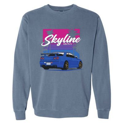 CLassic Legendary R34 JDM Garment-Dyed Sweatshirt