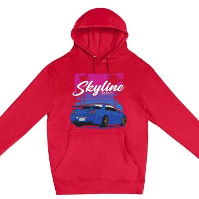 CLassic Legendary R34 JDM Premium Pullover Hoodie