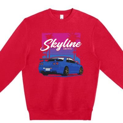 CLassic Legendary R34 JDM Premium Crewneck Sweatshirt