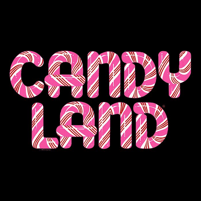 Candy Land Retro 90S Logo 7-Panel Snapback Hat