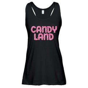 Candy Land Retro 90S Logo Ladies Essential Flowy Tank