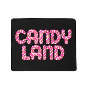 Candy Land Retro 90S Logo Mousepad