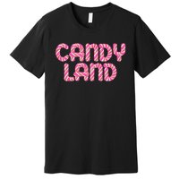 Candy Land Retro 90S Logo Premium T-Shirt