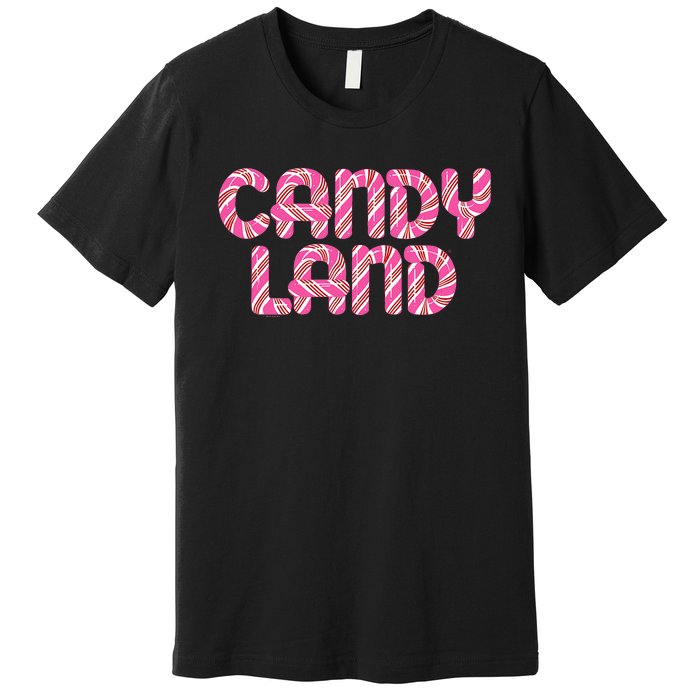 Candy Land Retro 90S Logo Premium T-Shirt